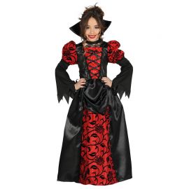 Disfraz de Vampiresa para Niña Vestido Elegante