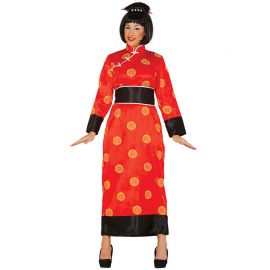 Rode Kimono Chinese Kostuums voor Vrouwen