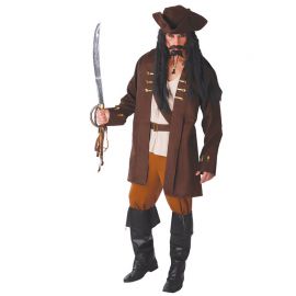 Piraten Kapitein Kostuums voor Mannen met Hoofdband