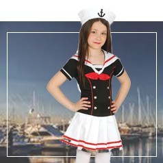 Marinier Kostuums voor Meisjes