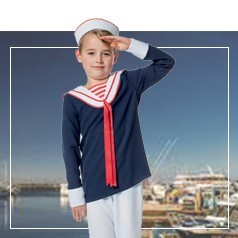 Marinier Kostuums voor Jongens