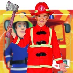 Kostuums Sam de Brandweerman