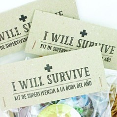 Bruiloft Survival Kit