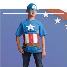 Captain America Kinder Kostuum