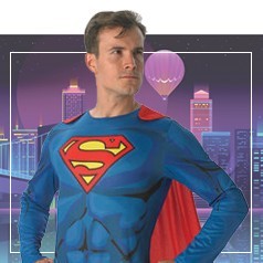 Superman Volwassenen Kostuums