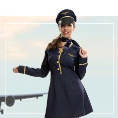 Piloot Kostuums voor Dames