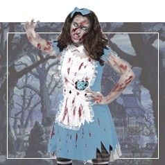 Alice in Wonderland Halloween Kostuum