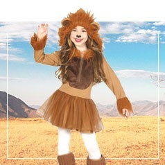 Leeuwen Kostuums voor Meisjes