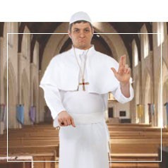 Paus Kostuums