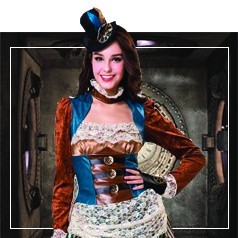 Steampunk Kostuums voor Vrouwen