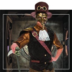 Steampunk Kostuums voor Mannen