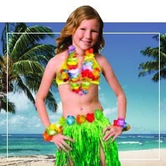Hawaiiaanse Kostuums voor Kinderen
