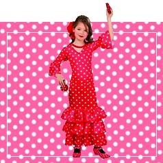 Flamenco Kostuums voor Kinderen