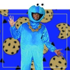 Cookiemonster Kostuums