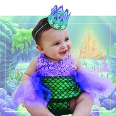 Ariel Kostuums voor Baby's