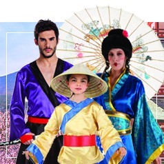Culturen en Landen Kostuums Familie