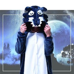 Wolf Pyjama Kostuum
