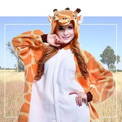 Giraffe Pyjama Kostuum