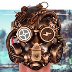 Steampunk Maskers