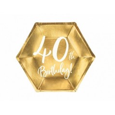 40E Verjaardag Goud
