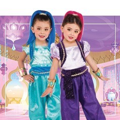 Shimmer en Shine Kostuums