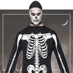 Skelet kostuums voor Mannen