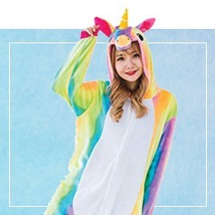 Pyjama Unicorn Kostuum