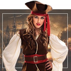 Piraten Kostuums voor Vrouwen