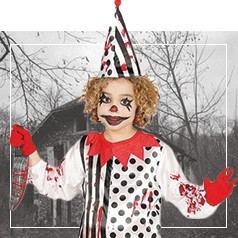 Duivelste Clown Kostuums voor Kinderen