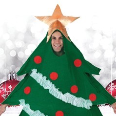 Kerstboom Kostuums voor Volwassenen