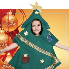Kerstboom Kostuums voor Kinderen