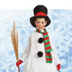 Sneeuwpop Kostuums voor Jongens