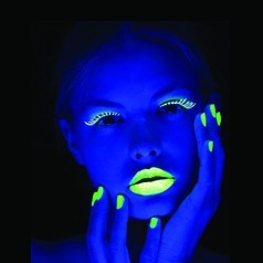 Neon Fluorescerende Make-up