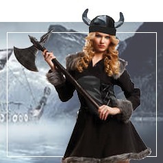 Viking Kostuum voor Vrouwen