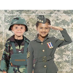 Kinderen Kostuums Militair