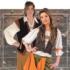Volwassen Middeleeuwse Kostuums