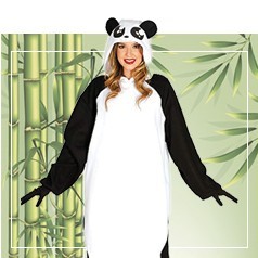 Panda Beer Kostuumsvrouw