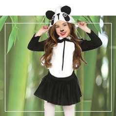 Meisje Panda Kostuums