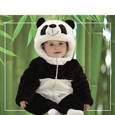 Babypanda Kostuums voor Baby's