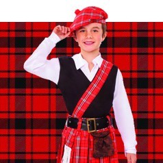 Kostuums Schotse Kinderen