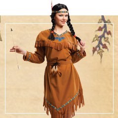 Indisch Kostuum voor Vrouwen