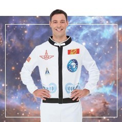 Man Astronaut Kostuums