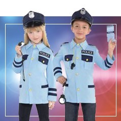 Kinderen Kostuums Politie