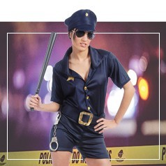 Politie Vrouw Kostuum
