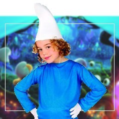 Kinderen Kostuums Smurf