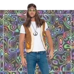 Hippie Kostuums voor Mannen