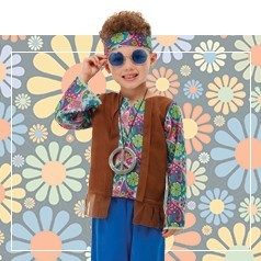 Hippie Kostuums voor jongens