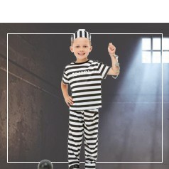 Gevangene Kostuums voor Kinderen