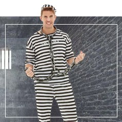 Gevangene Kostuums voor Mannen