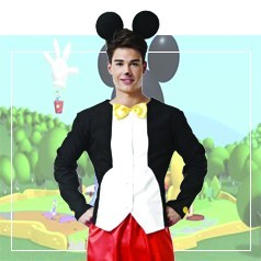 Mickey Mouse Kostuums voor Mannen
